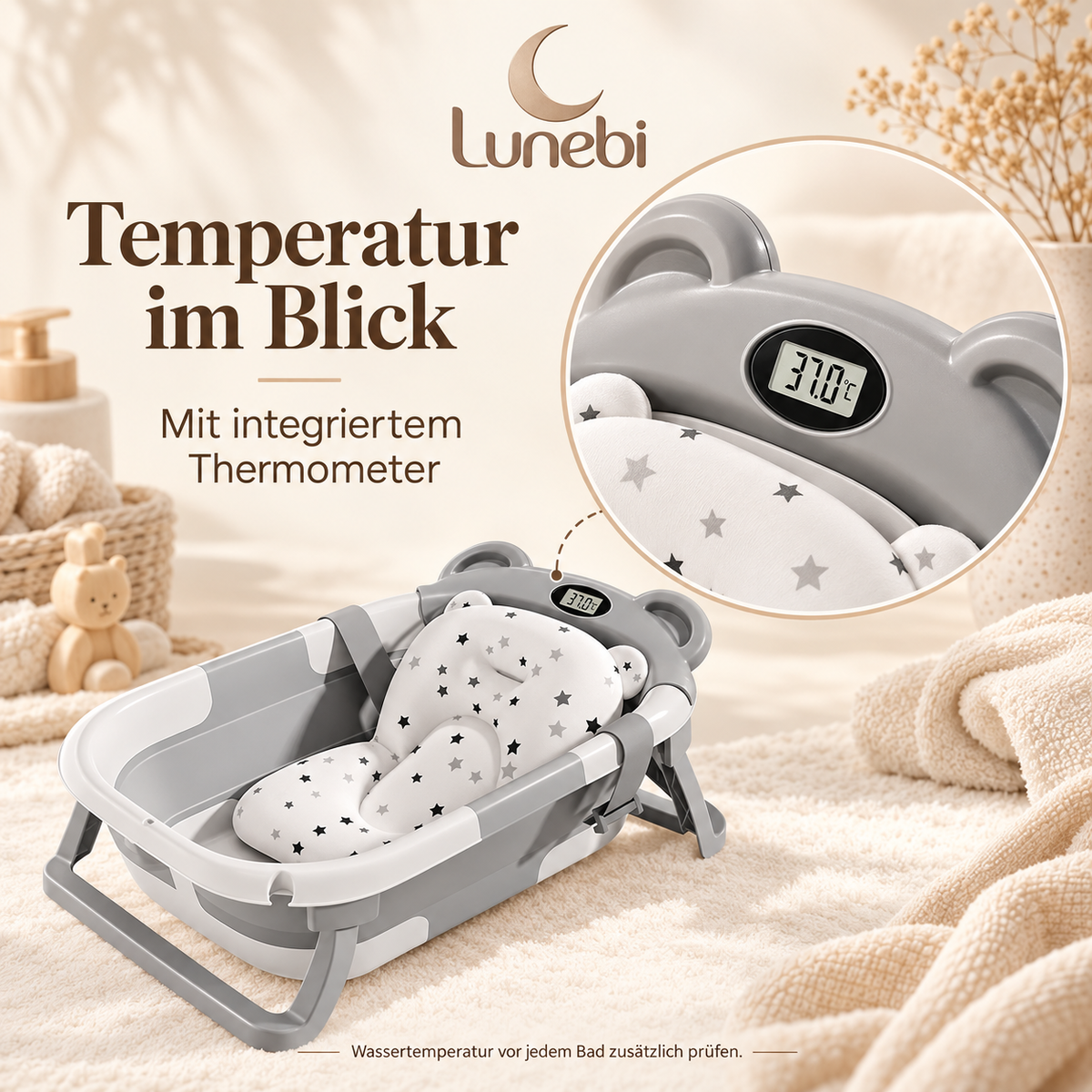 Lunebi Komfort-Babybadewanne