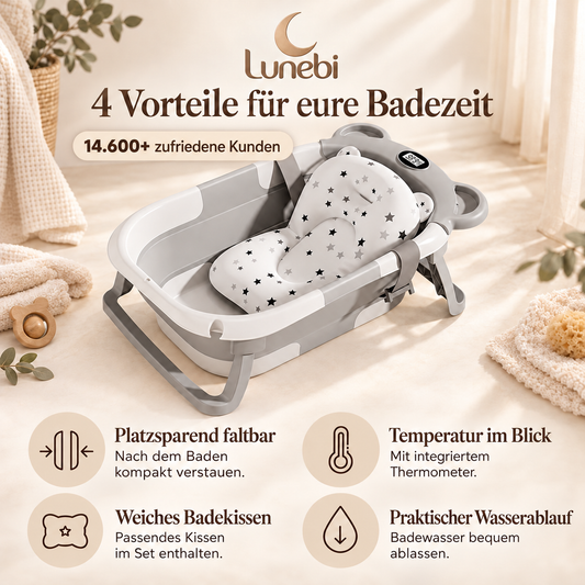 Lunebi Komfort-Babybadewanne